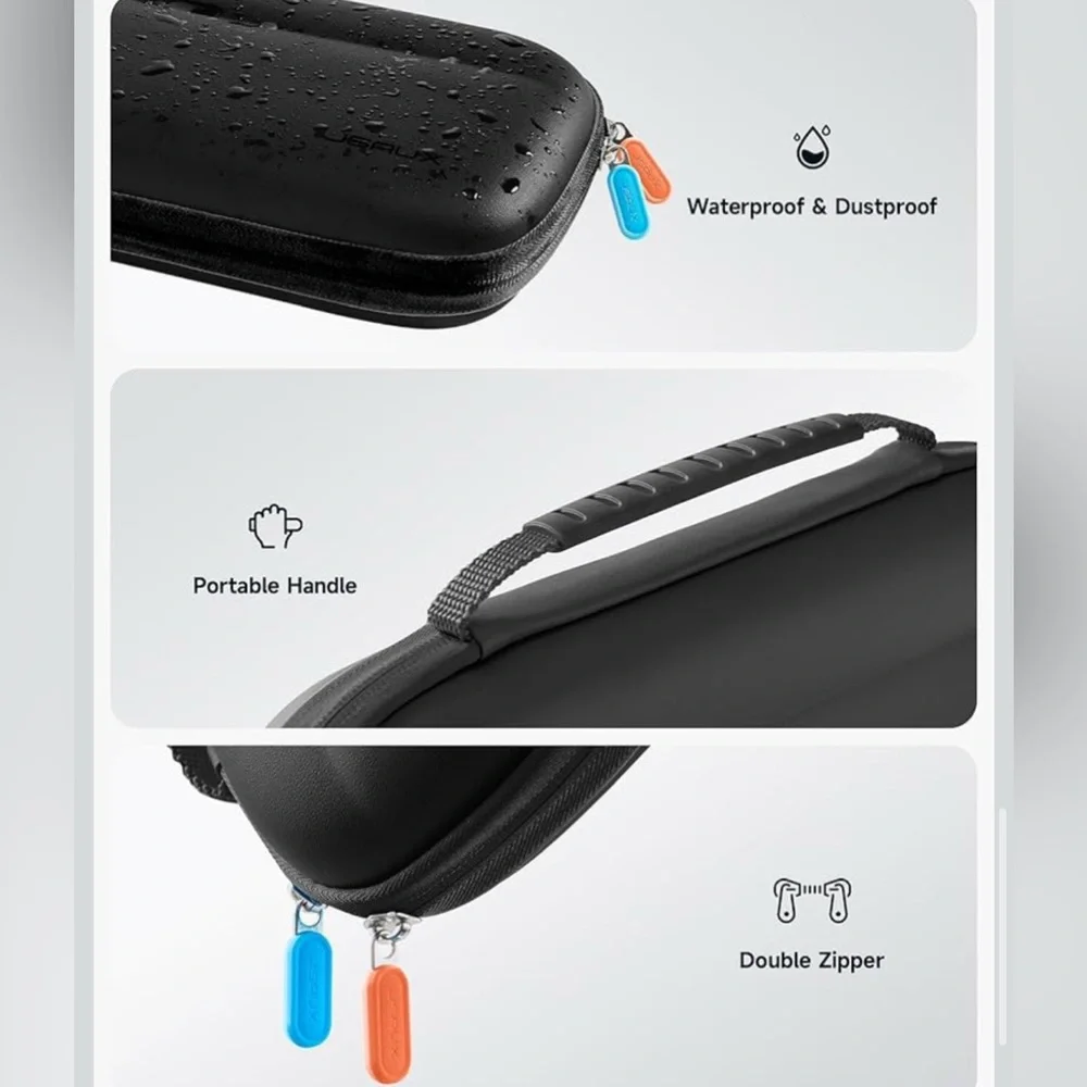 JSAUX Slim Carrying Case for Nintendo Switch Portable Switch 2 Case